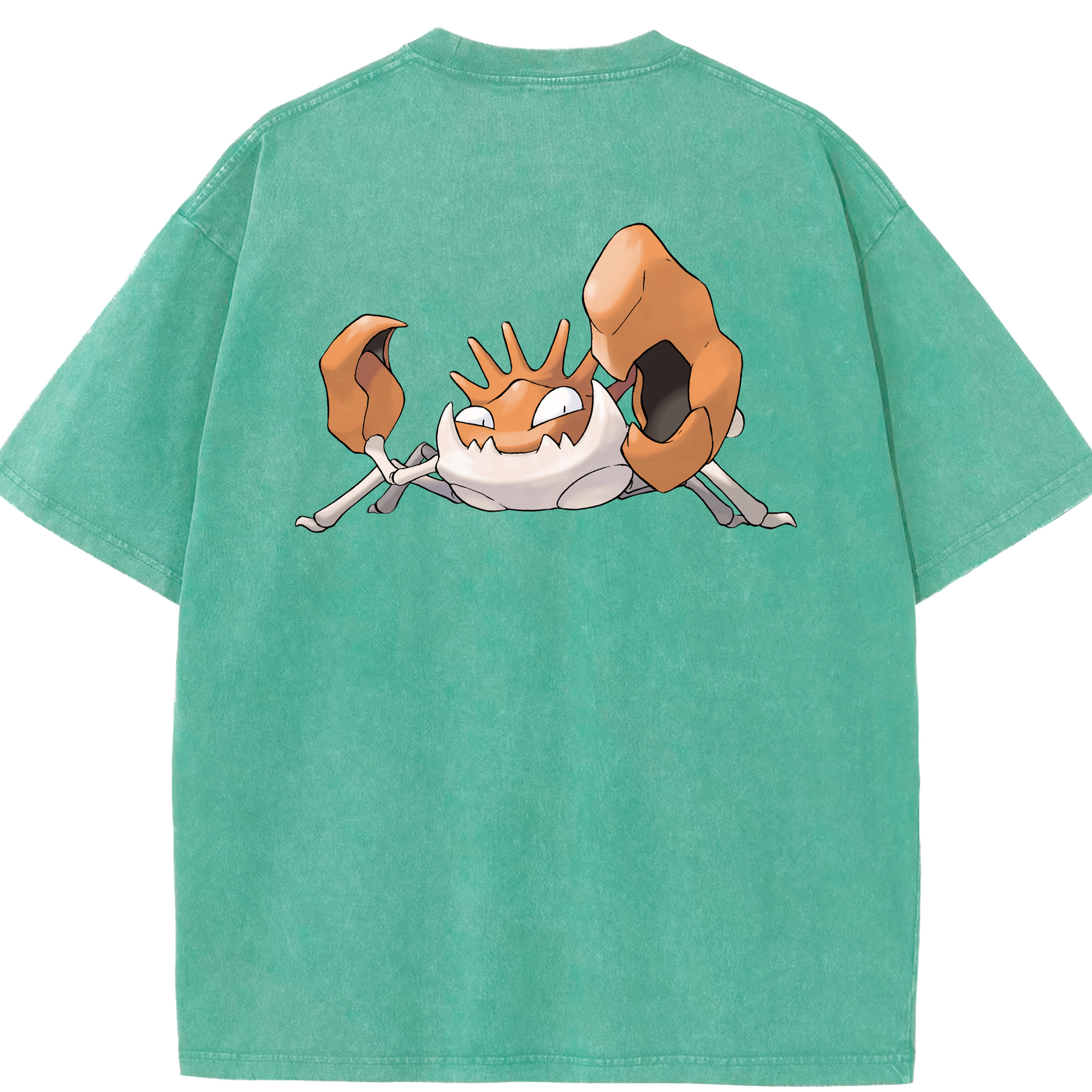 （画像用） ポケットモンスター Pokémon 綿100% ヴィンテージ風 半袖Tシャツ（背面プリント）